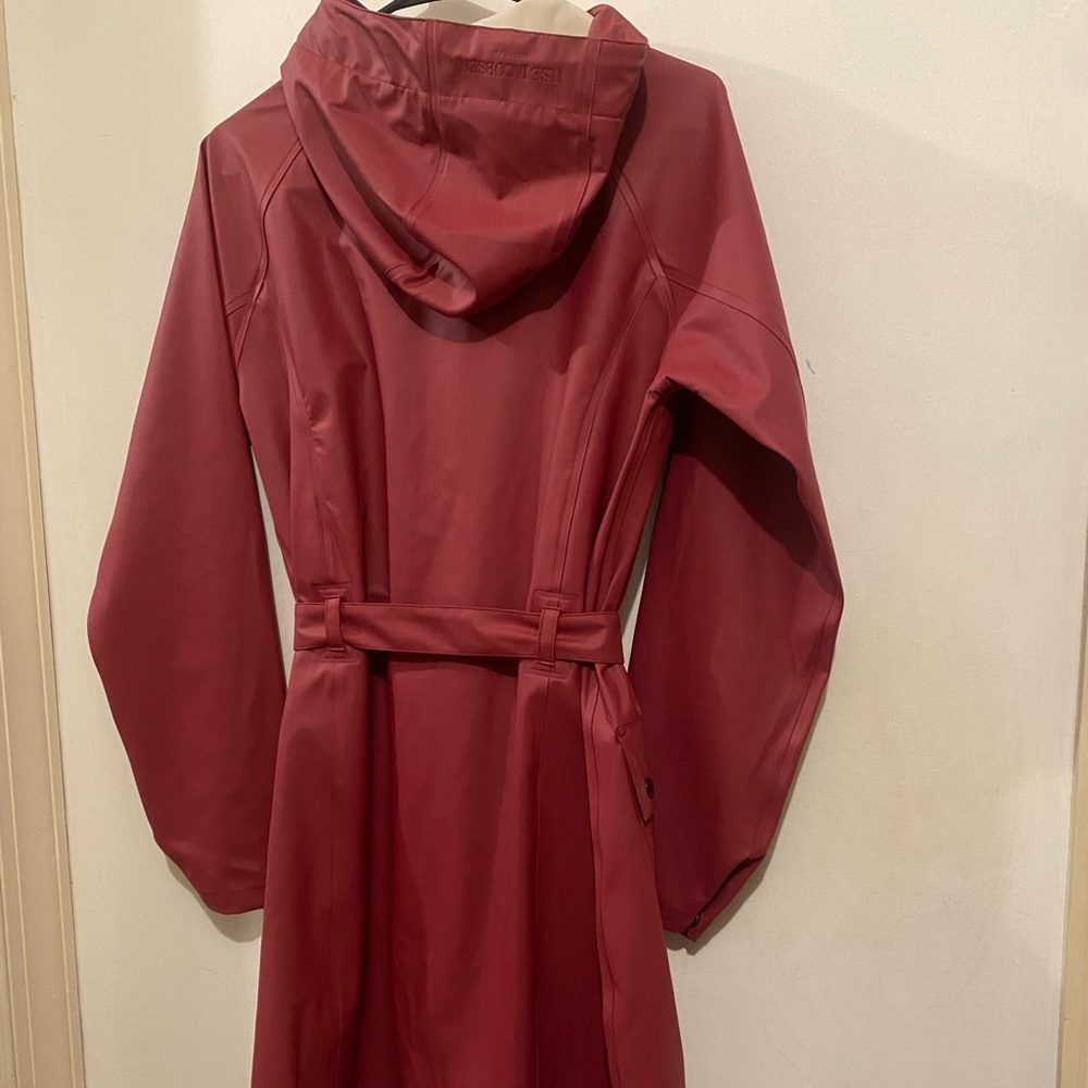 Long rain coat